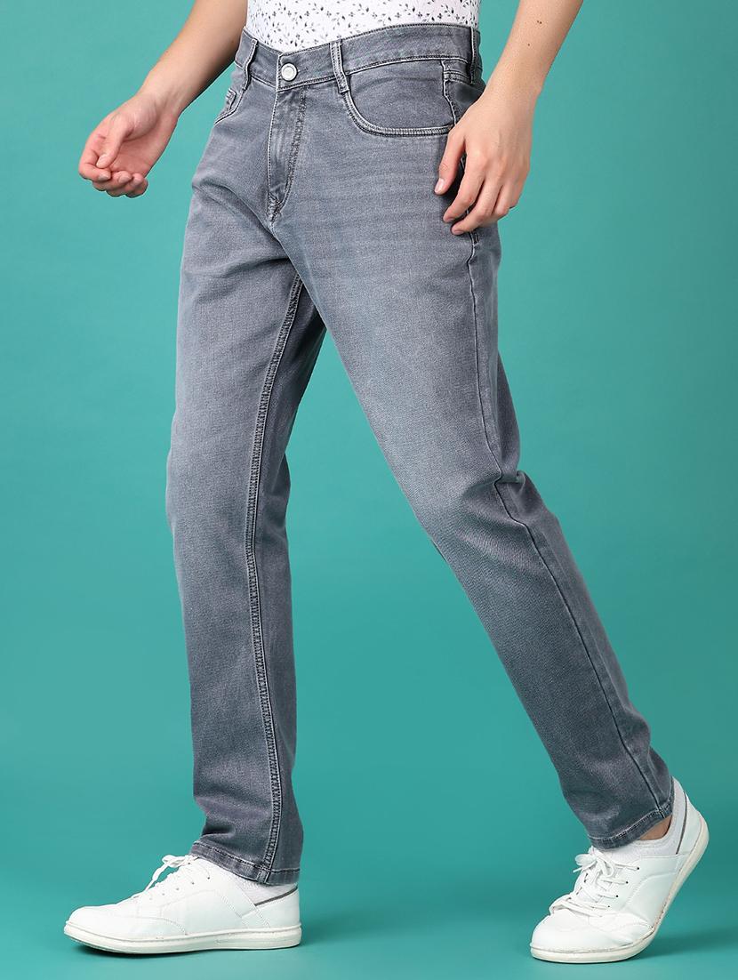 men washed mid rise denim jeans - 21536396 -  Standard Image - 1