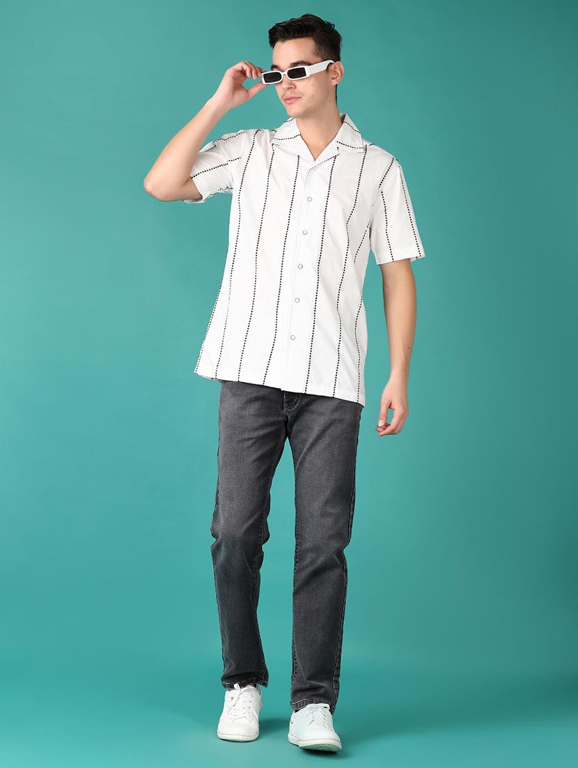 grey cotton jeans - 21536399 - Standard Image - 4