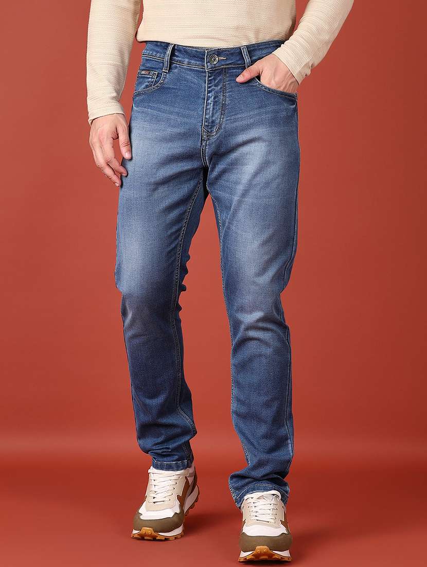 blue cotton jeans
