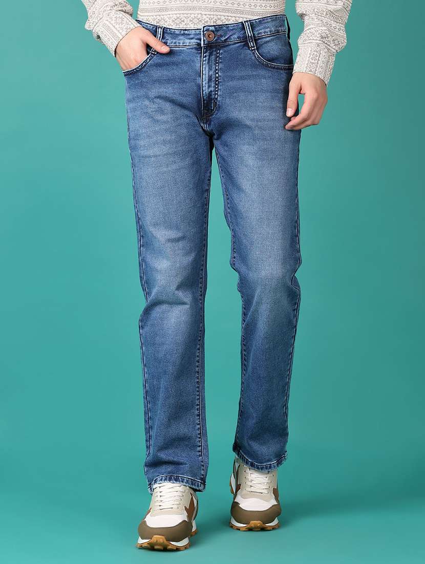 blue cotton jeans - 21536402 - Standard Image - 1