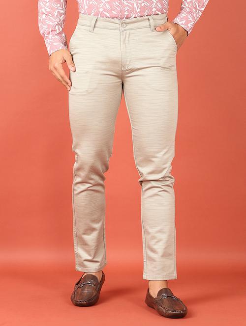 men mid rise solid chinos - 21536440 -  Standard Image - 0