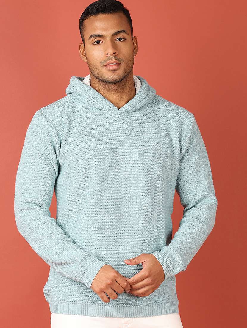 men long sleeves plain pullover - 21536580 -  Standard Image - 1