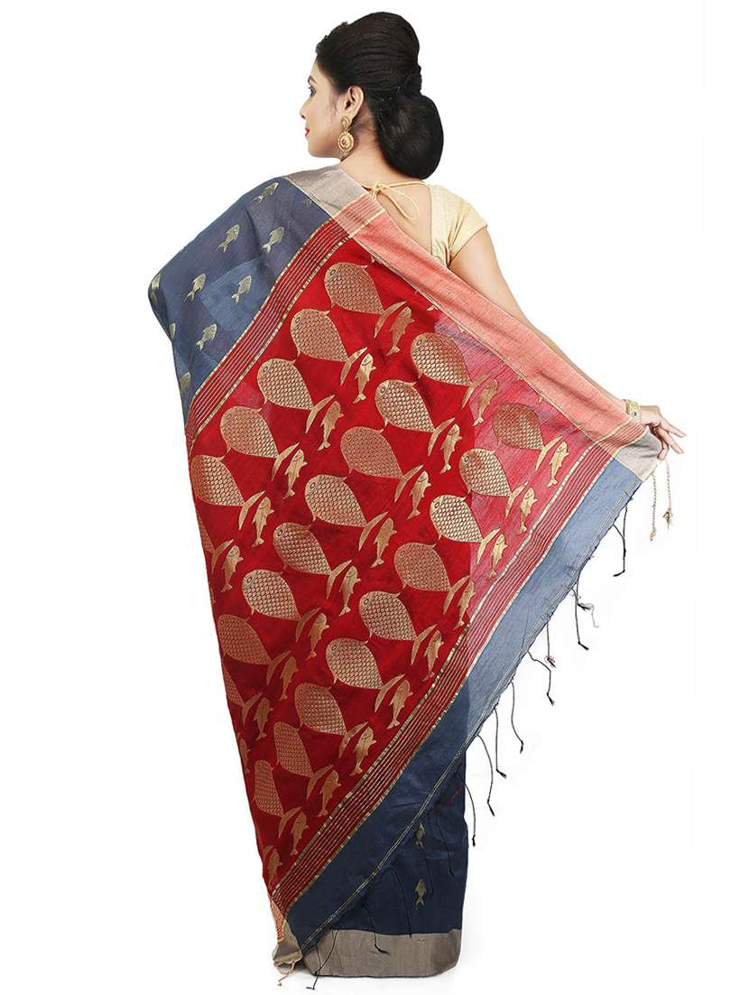 women self design southern silk saree - 21536826 -  Standard Image - 1