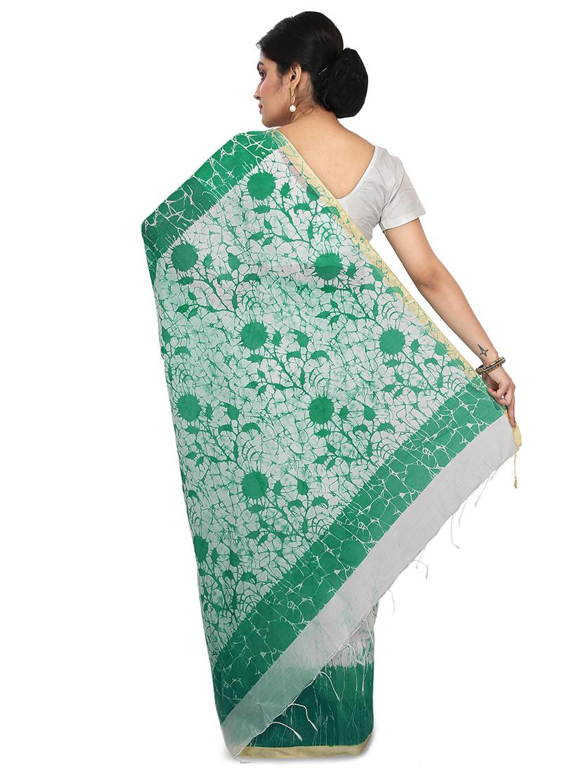 women printed saree - 21536829 - Standard Image - 1