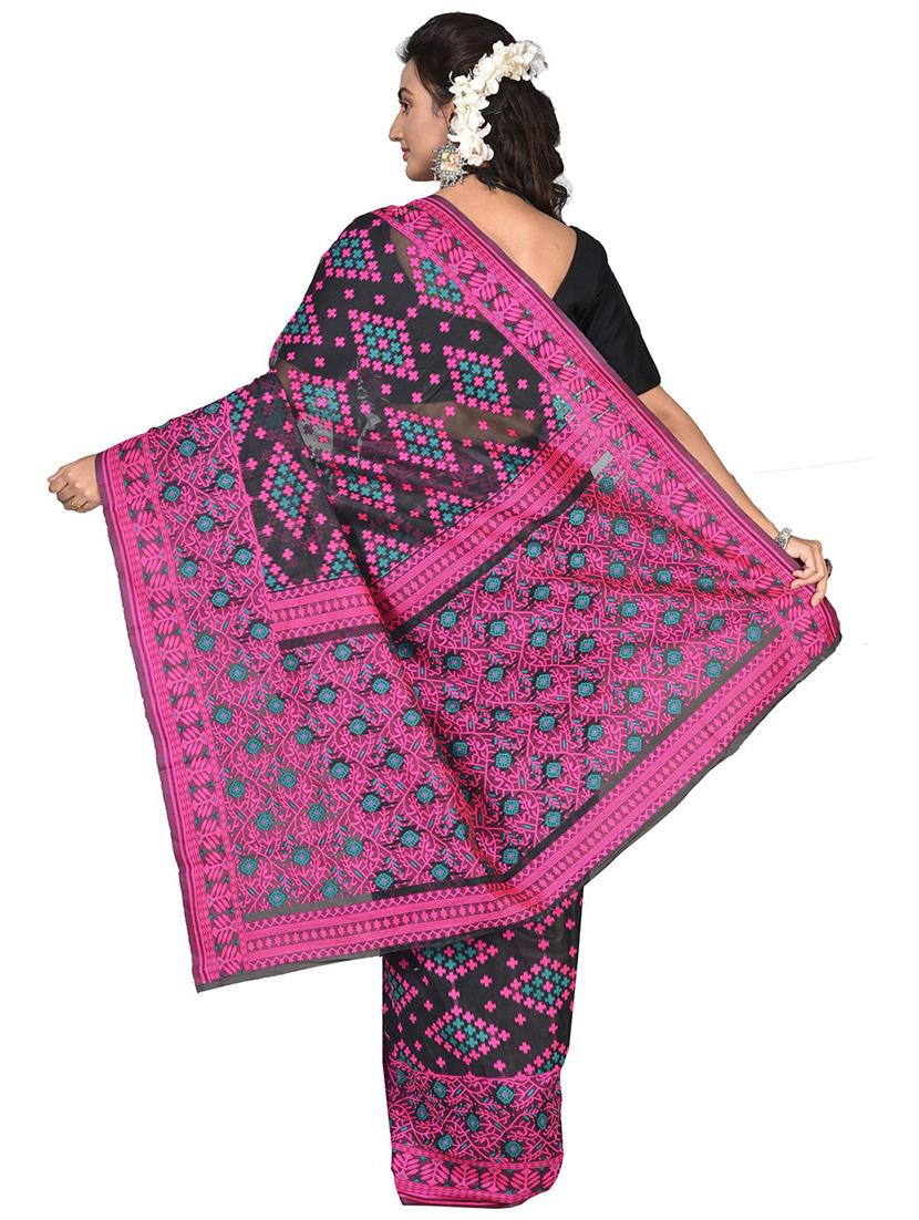 women self design jamdani saree - 21536880 - Standard Image - 1
