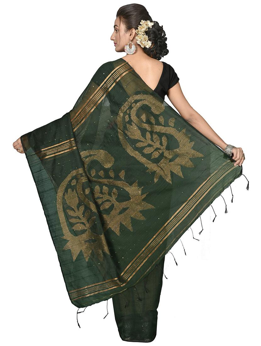 women self design handloom saree - 21536898 -  Standard Image - 1