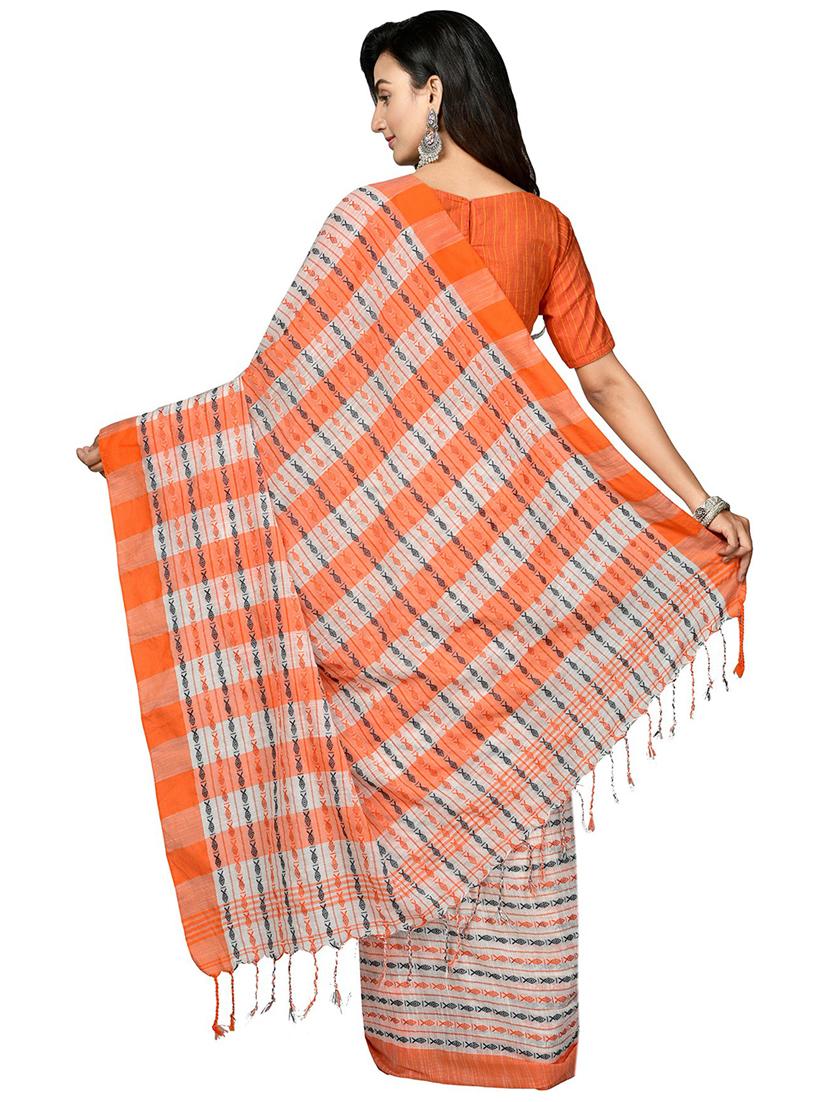 women self design handloom saree - 21536930 -  Standard Image - 1