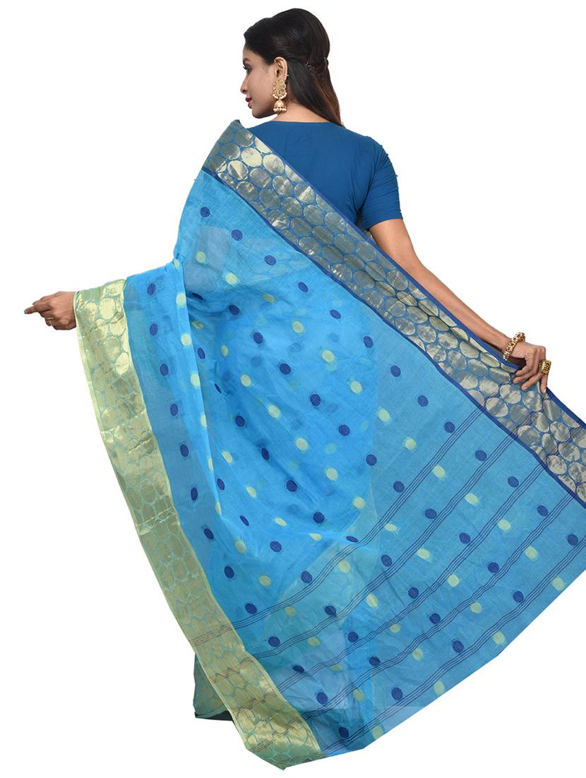 women self design tant saree - 21536978 - Standard Image - 1