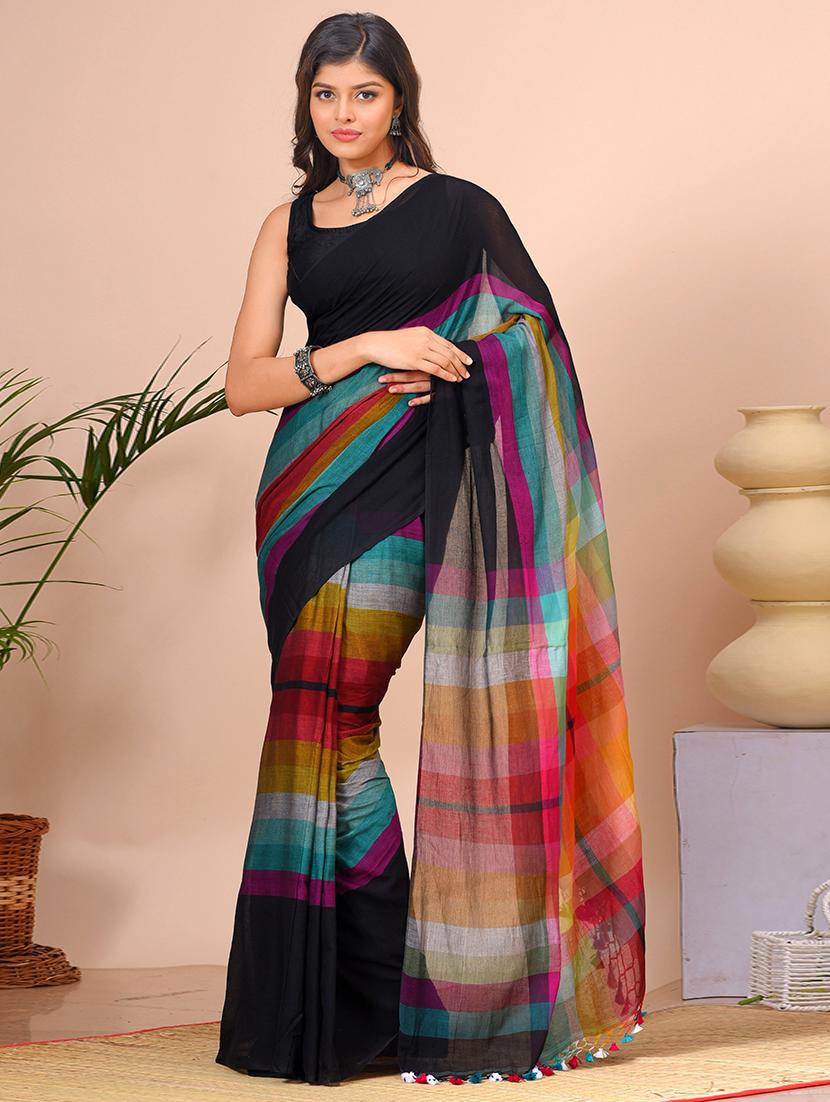 women printed saree - 21537008 - Zoom Image - 0