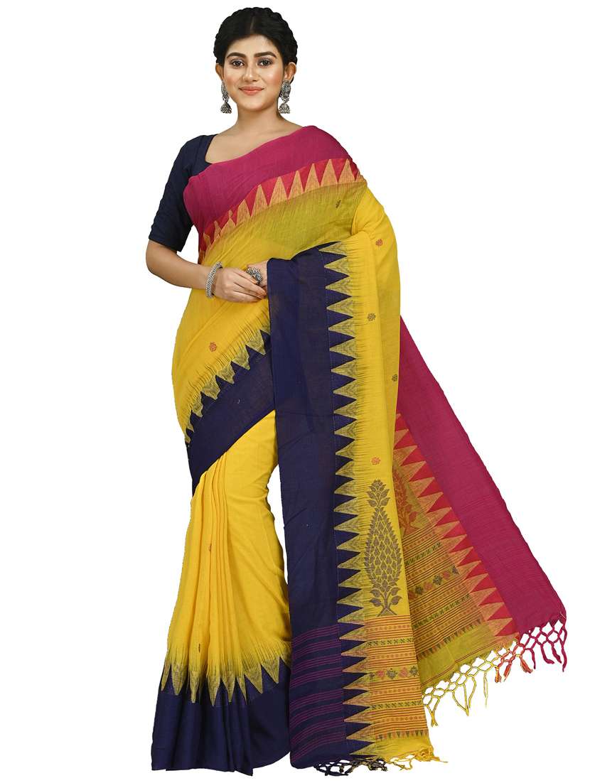 women self design handloom saree