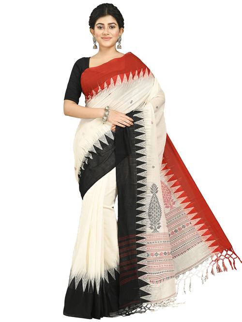 women self design handloom saree - 21537058 -  Standard Image - 0