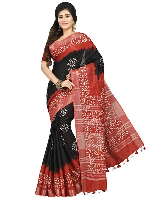 women printed saree - 21537068 - Standard Image - 0