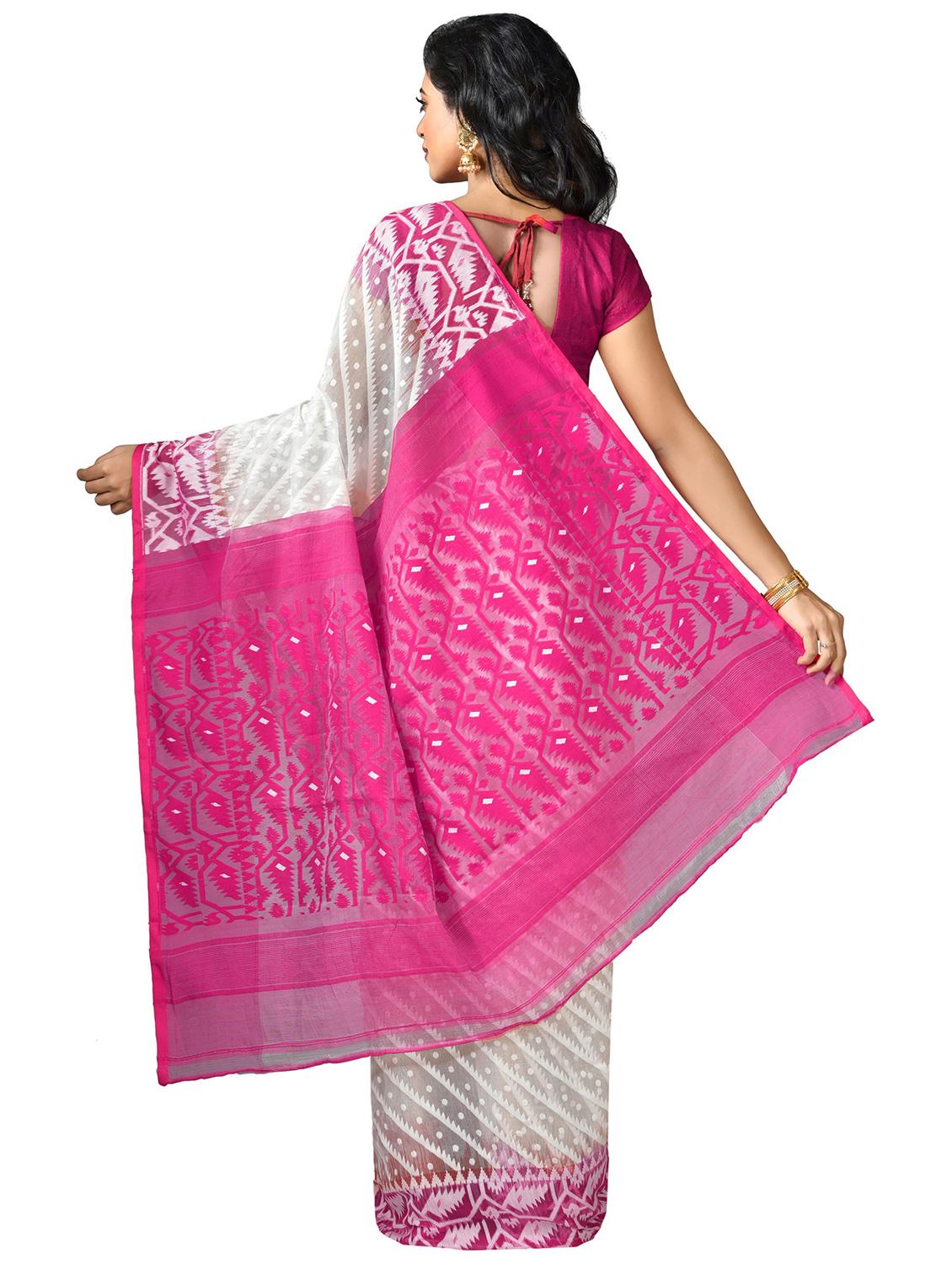 women self design jamdani saree - 21537120 - Standard Image - 1