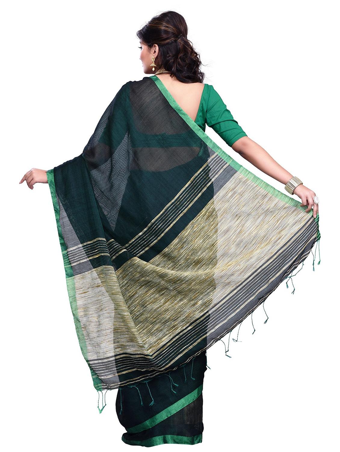 women self design handloom saree - 21537263 - Standard Image - 1