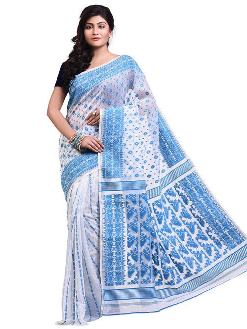 women self design jamdani saree - 21537267 - Standard Image - 0