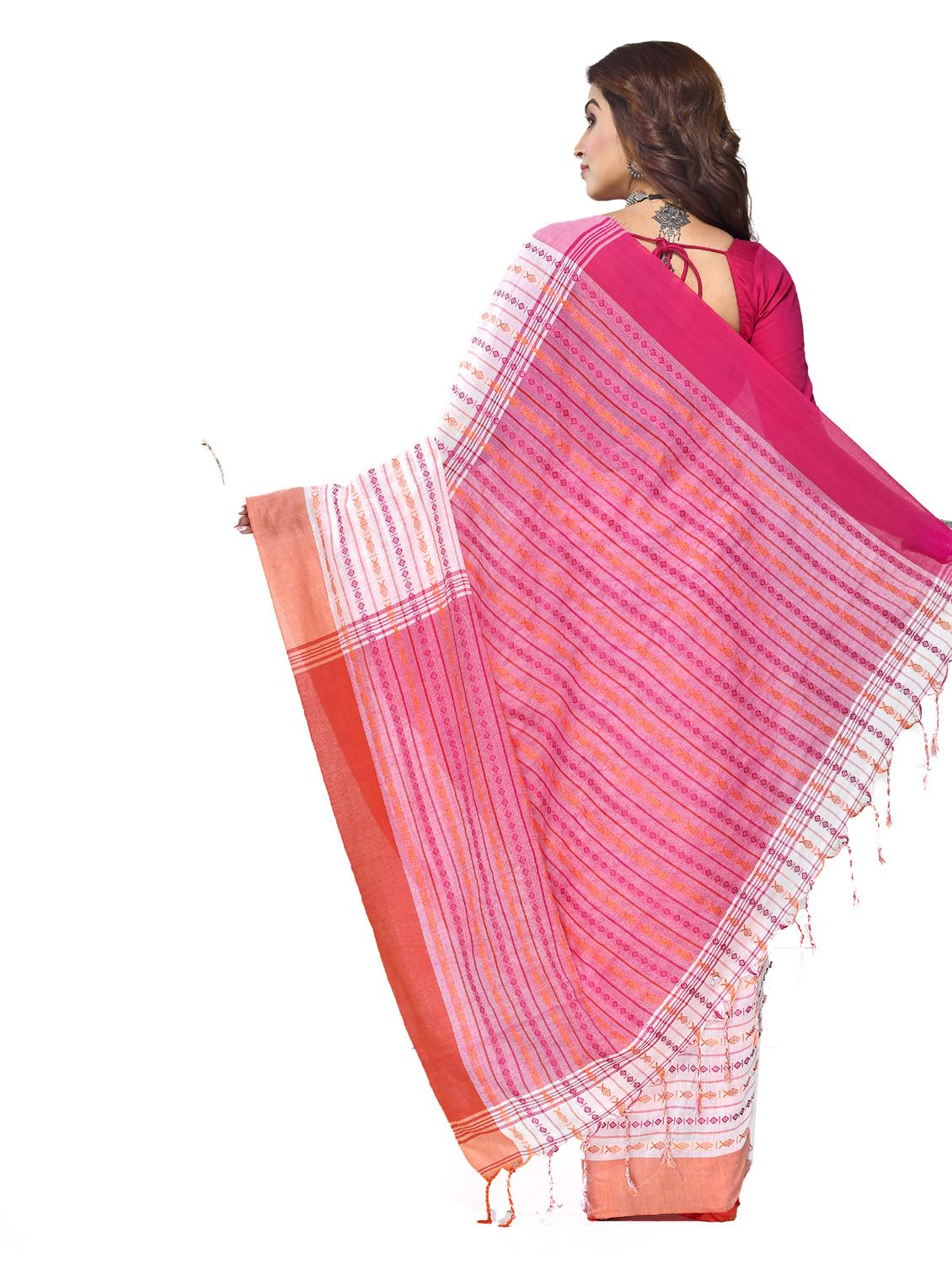 women self design handloom saree - 21537375 - Standard Image - 1