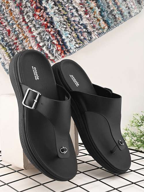 men solid toe separator slippers - 21537521 -  Standard Image - 0