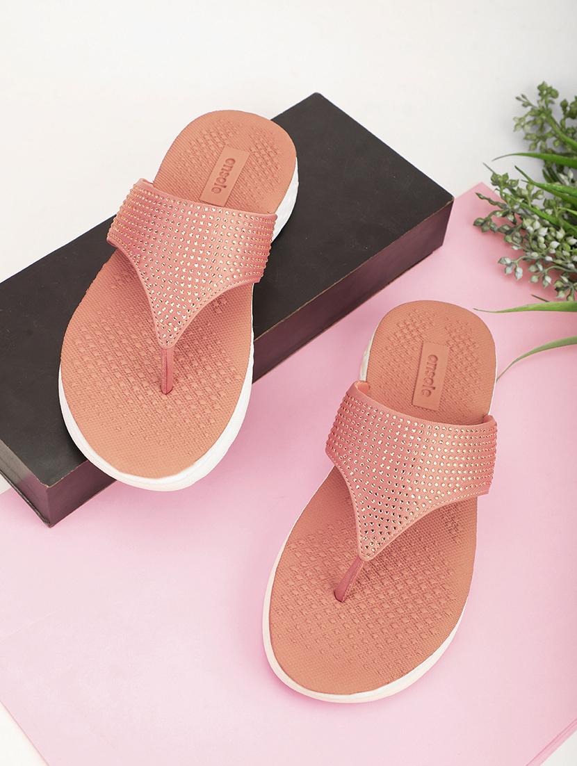 women embellished slippers - 21537546 -  Zoom Image - 0