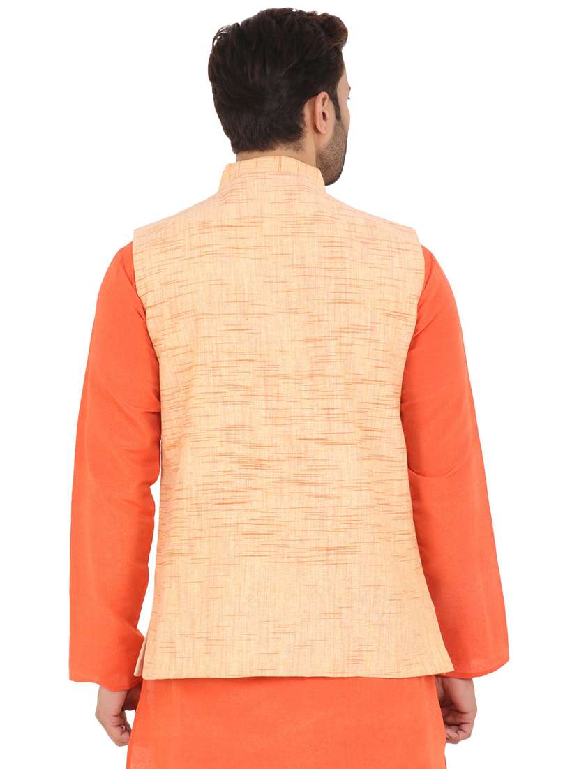 men self design nehru jacket - 21537765 -  Standard Image - 1