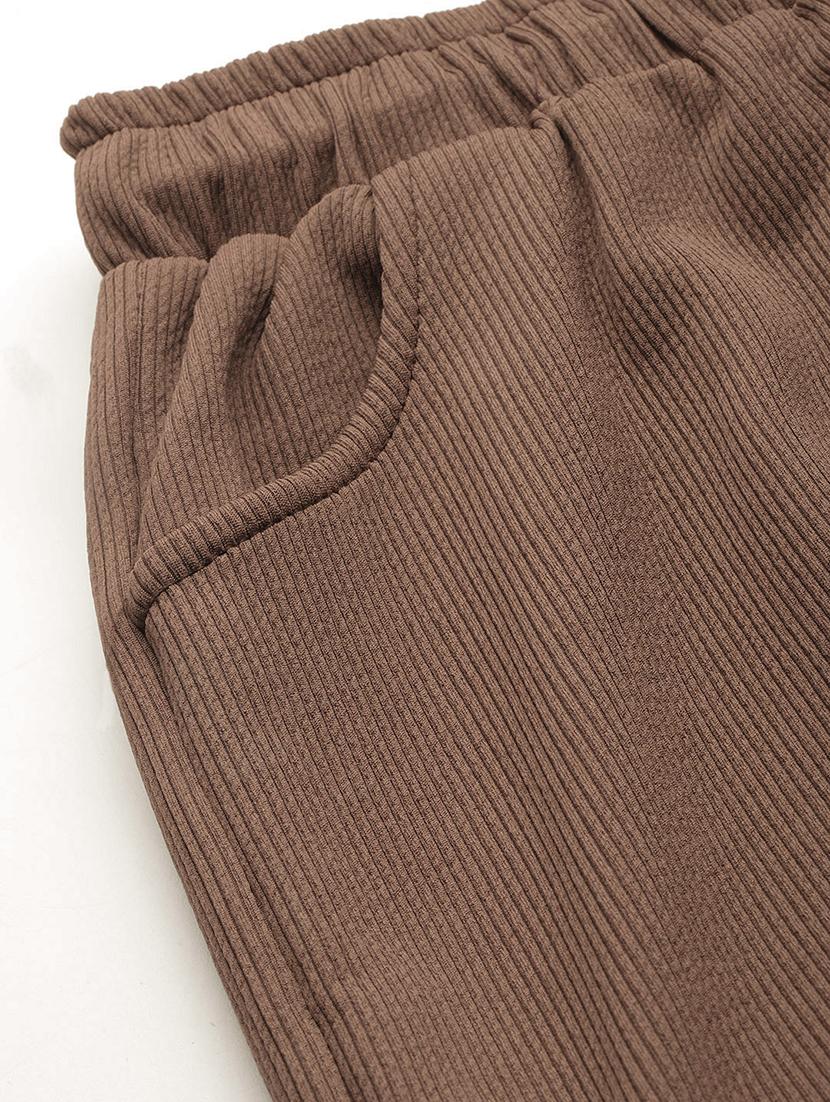 women solids high rise cargo - 21538555 - Standard Image - 4