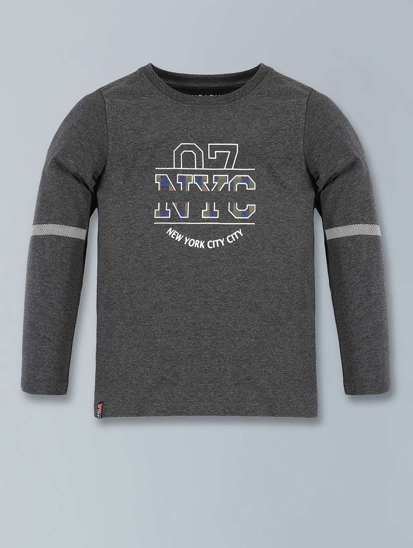 boys printed round neck nightwear pyjama set - 21538576 - Standard Image - 1