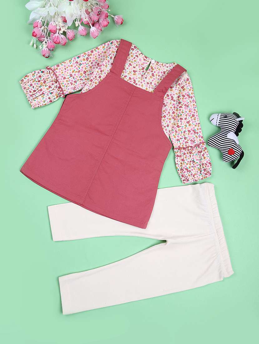 girls printed casual wear full length set - 21538605 -  Standard Image - 1