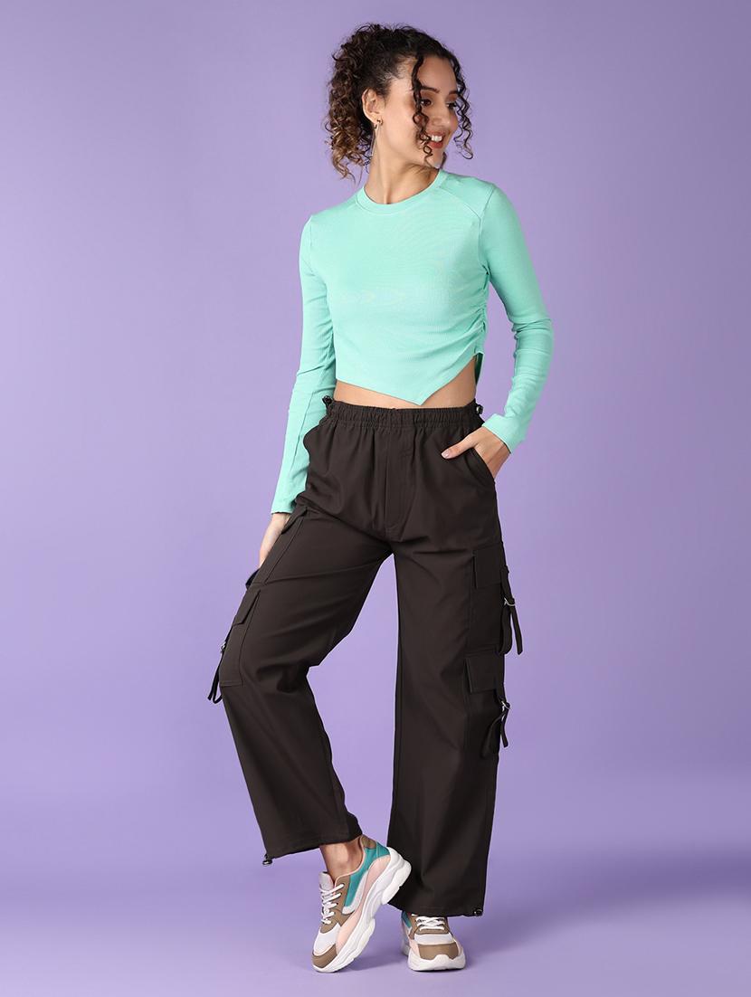 ai aqua cotton crop top - 21538617 - Standard Image - 4