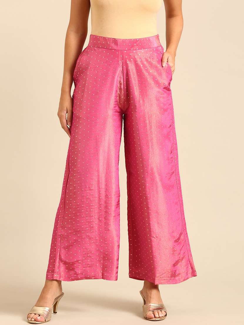 women self designed high rise flared palazoo - 21539081 - Zoom Image - 0