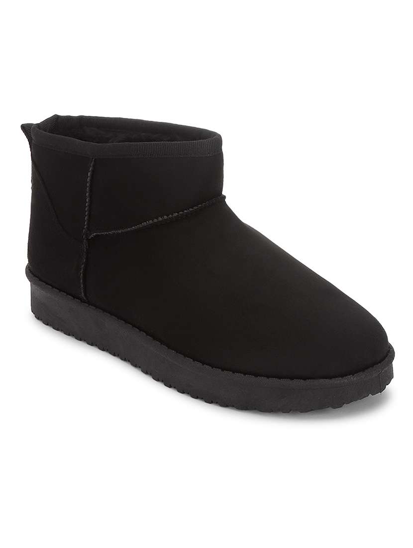 women solid ankle length boots - 21539179 - Zoom Image - 0