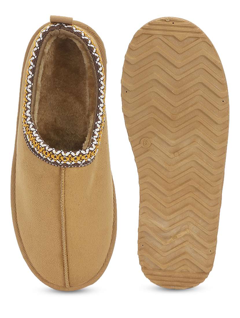 women solid slip on casual shoes - 21539184 - Standard Image - 4