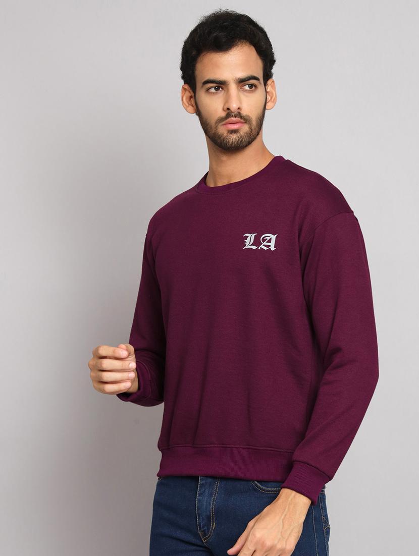 men long sleeves front & back print sweatshirt - 21539522 - Standard Image - 1