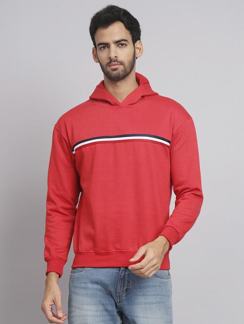 men chest printed hooded sweatshirt - 21539529 - Standard Image - 0