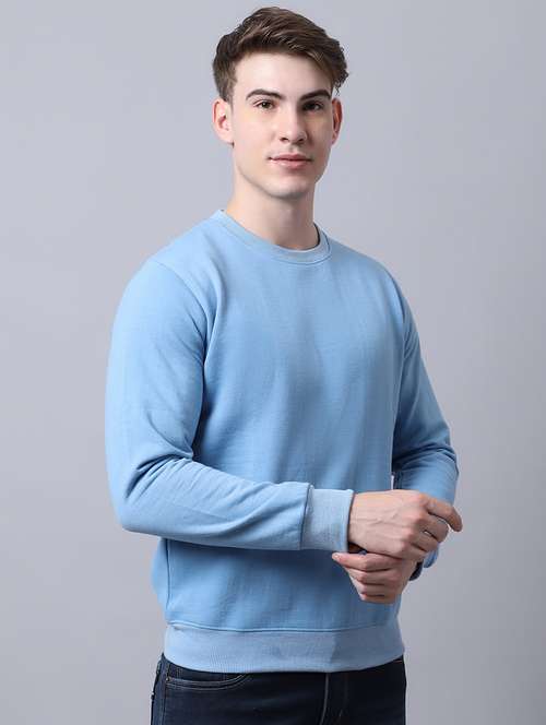 men long sleeves plain sweatshirt - 21539858 -  Standard Image - 0