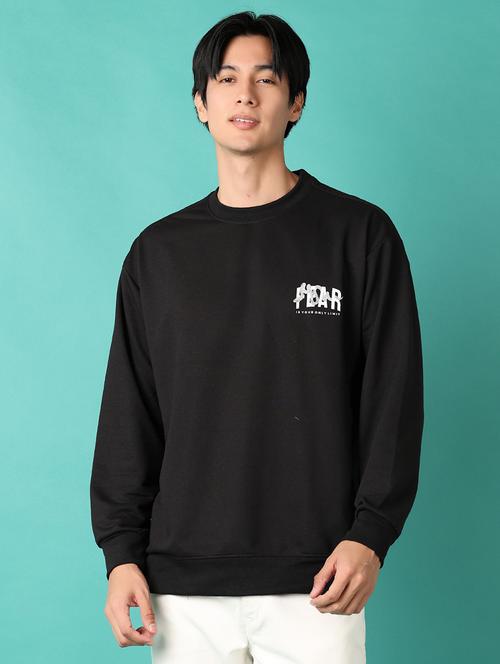 men round neck front & back print t-shirt - 21542567 -  Standard Image - 0