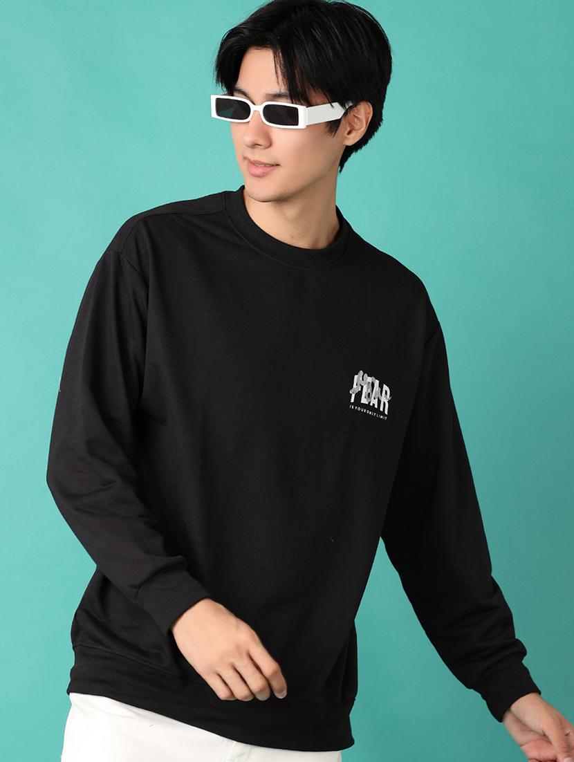 men round neck front & back print t-shirt - 21542567 -  Standard Image - 1
