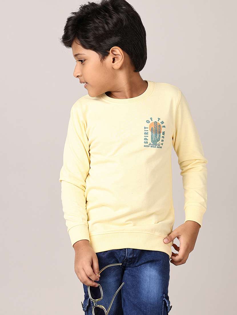 boys printed long sleeves t-shirt - 21542658 -  Standard Image - 1