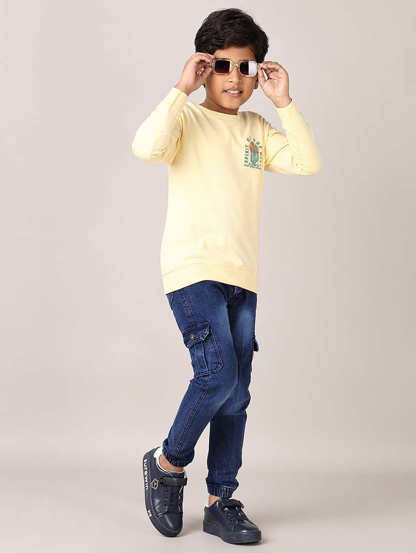 boys printed long sleeves t-shirt - 21542658 -  Standard Image - 4