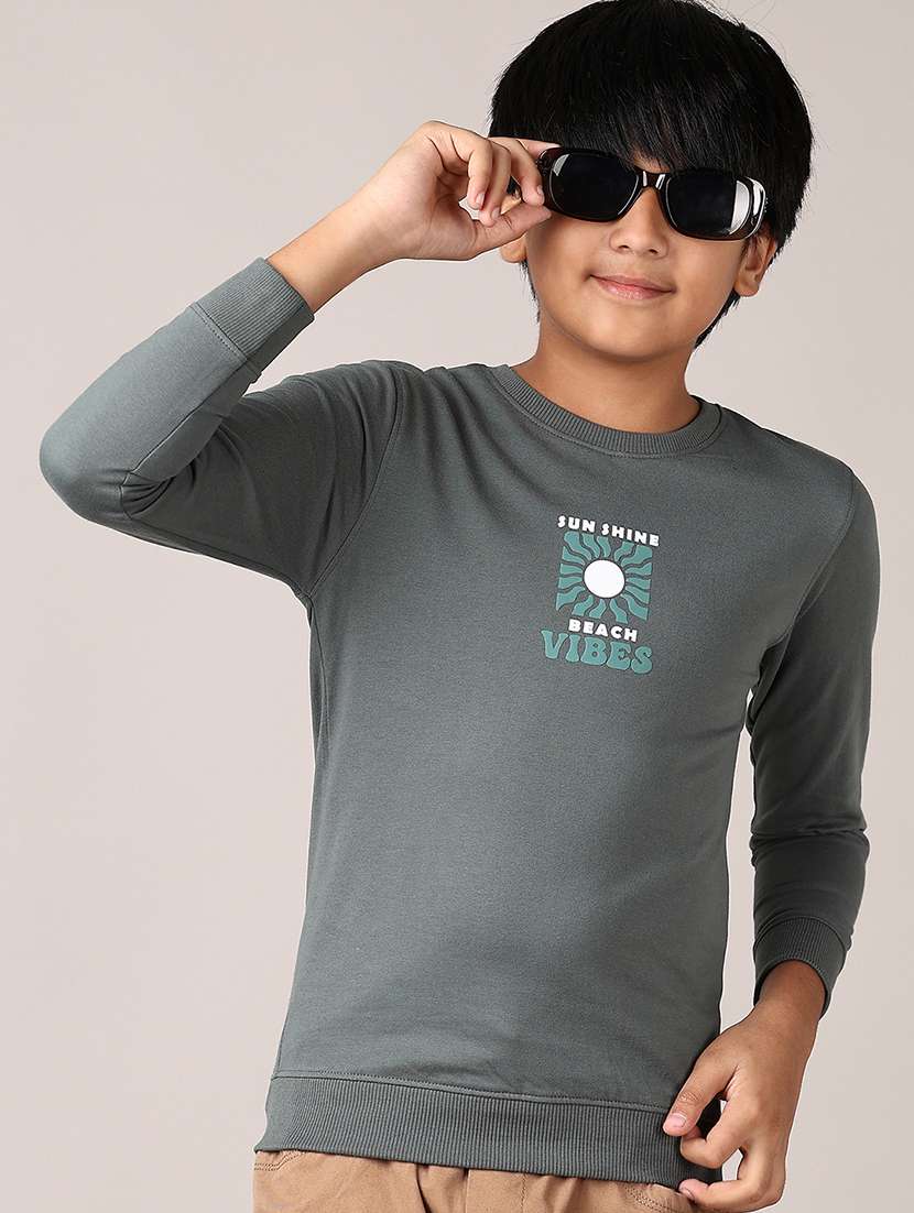 boys printed long sleeves t-shirt - 21542661 -  Standard Image - 1