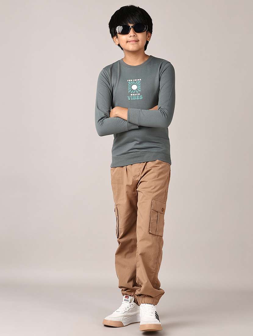 boys printed long sleeves t-shirt - 21542661 -  Standard Image - 4