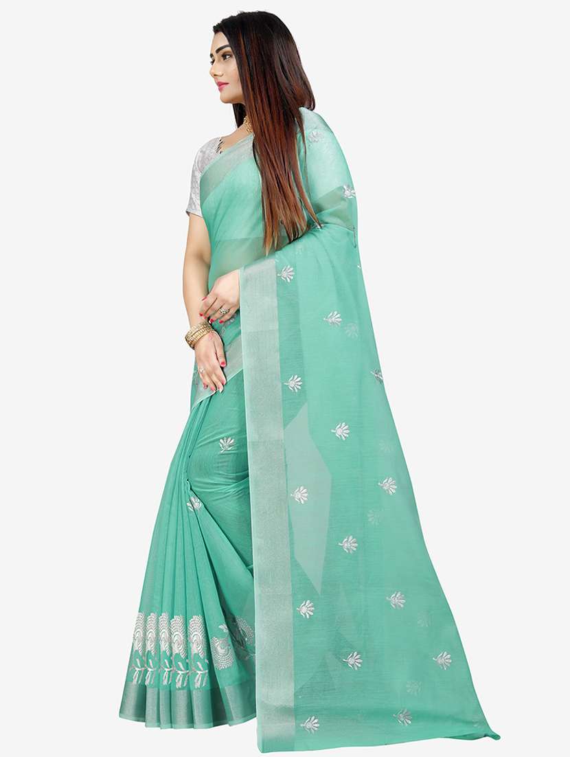 women pack of 2 self design combo sarees - 21544207 -  Standard Image - 1