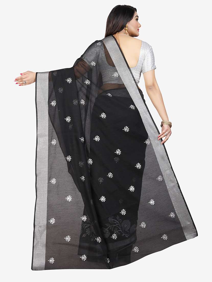 women pack of 2 self design combo sarees - 21544238 -  Standard Image - 4