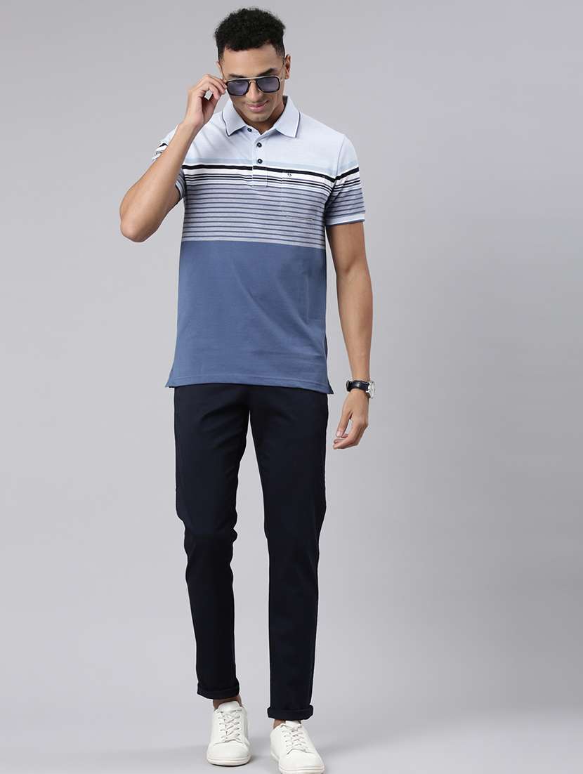 men mid rise solid chinos  - 21544689 -  Standard Image - 4