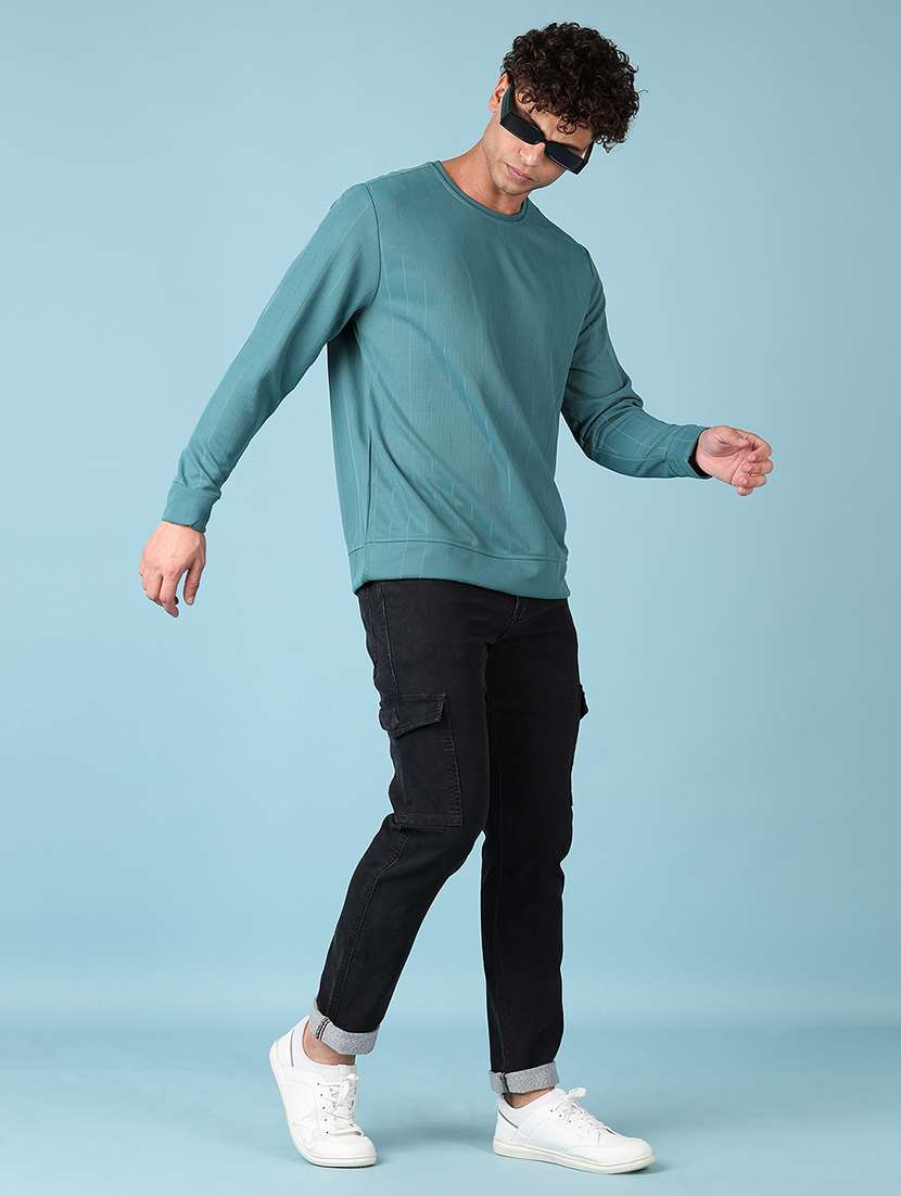 men grey solid mid rise full length jean - 21545050 -  Standard Image - 4