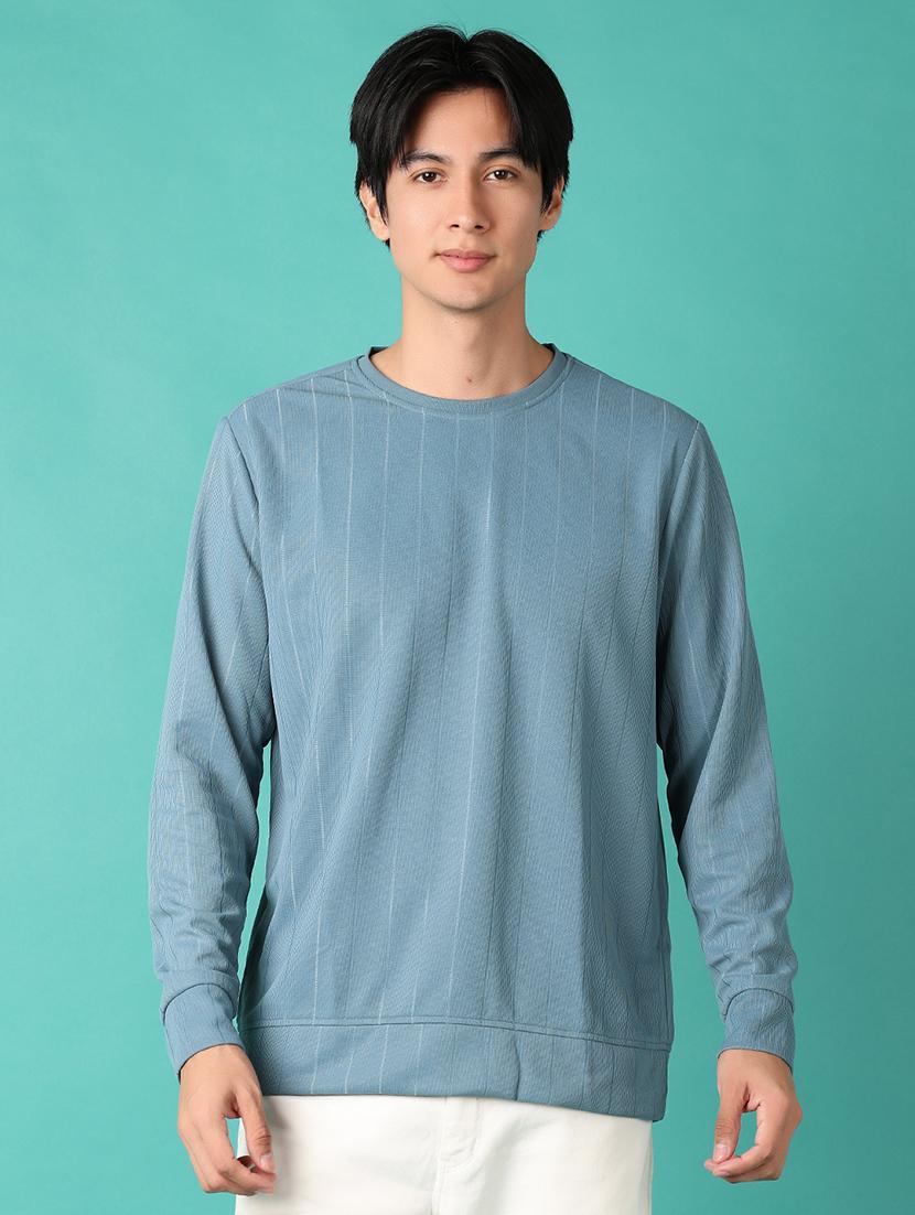 men long sleeves plain t-shirt - 21545068 - Zoom Image - 0
