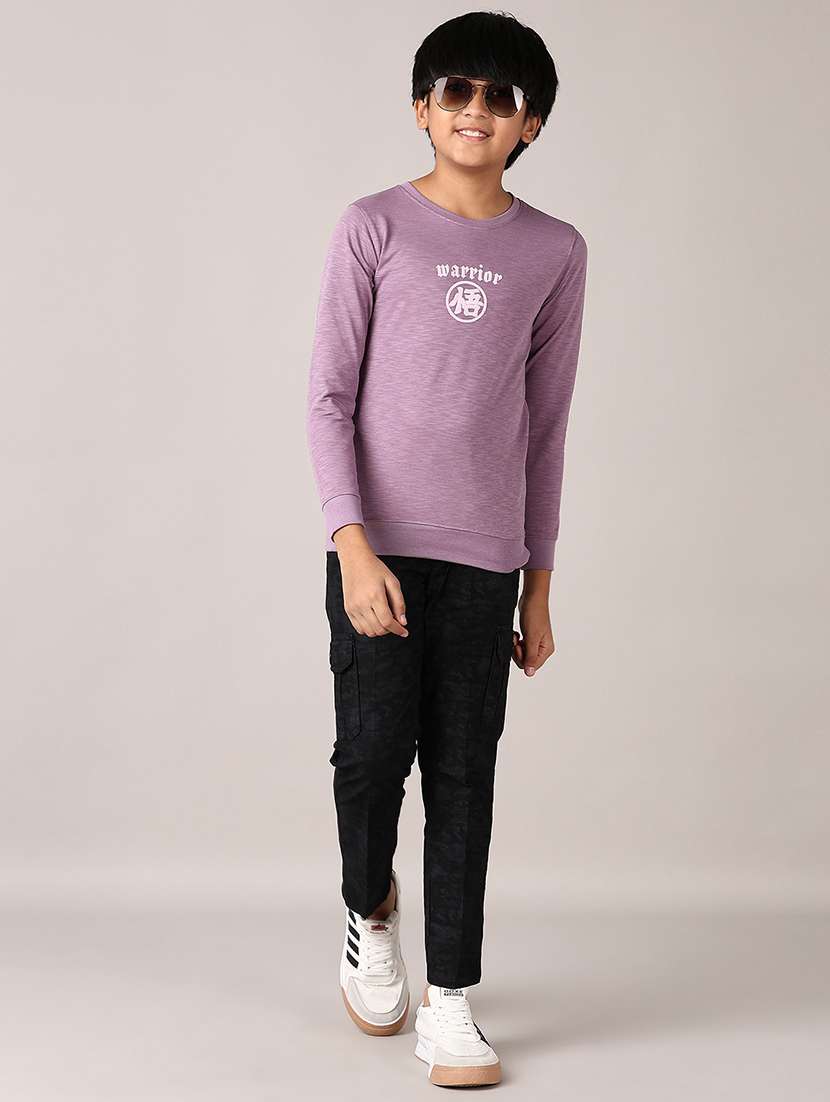 boys printed long sleeves t-shirt - 21545119 -  Standard Image - 4