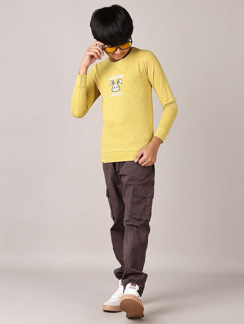 boys printed long sleeves t-shirt - 21545146 -  Standard Image - 4