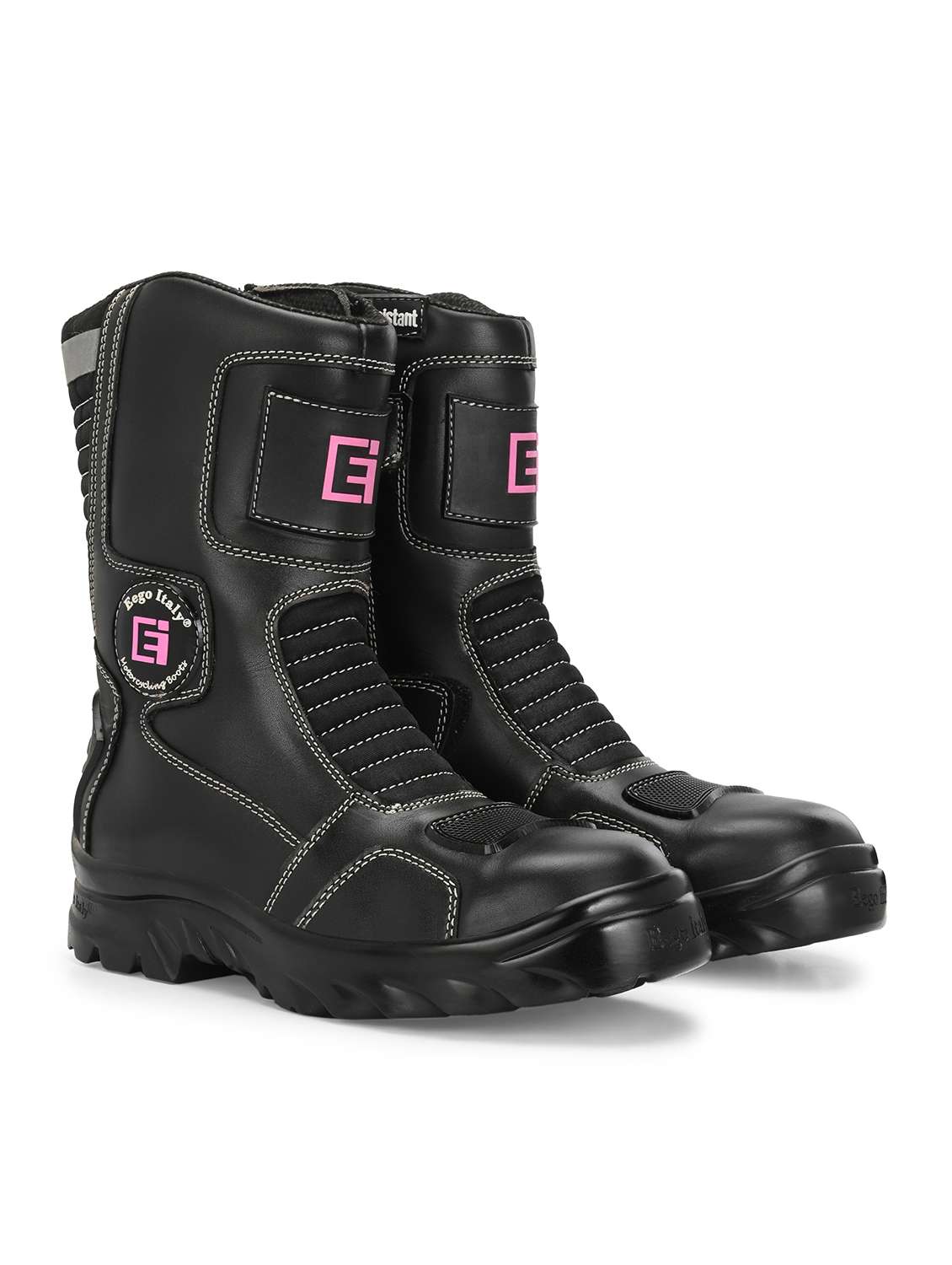 women black high-tops boot
