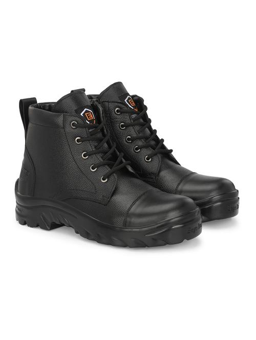 women black solid ankle boot - 21545418 - Standard Image - 0