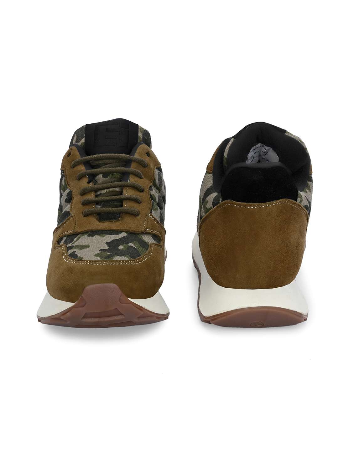 men green lace up sneaker - 21545421 -  Standard Image - 4