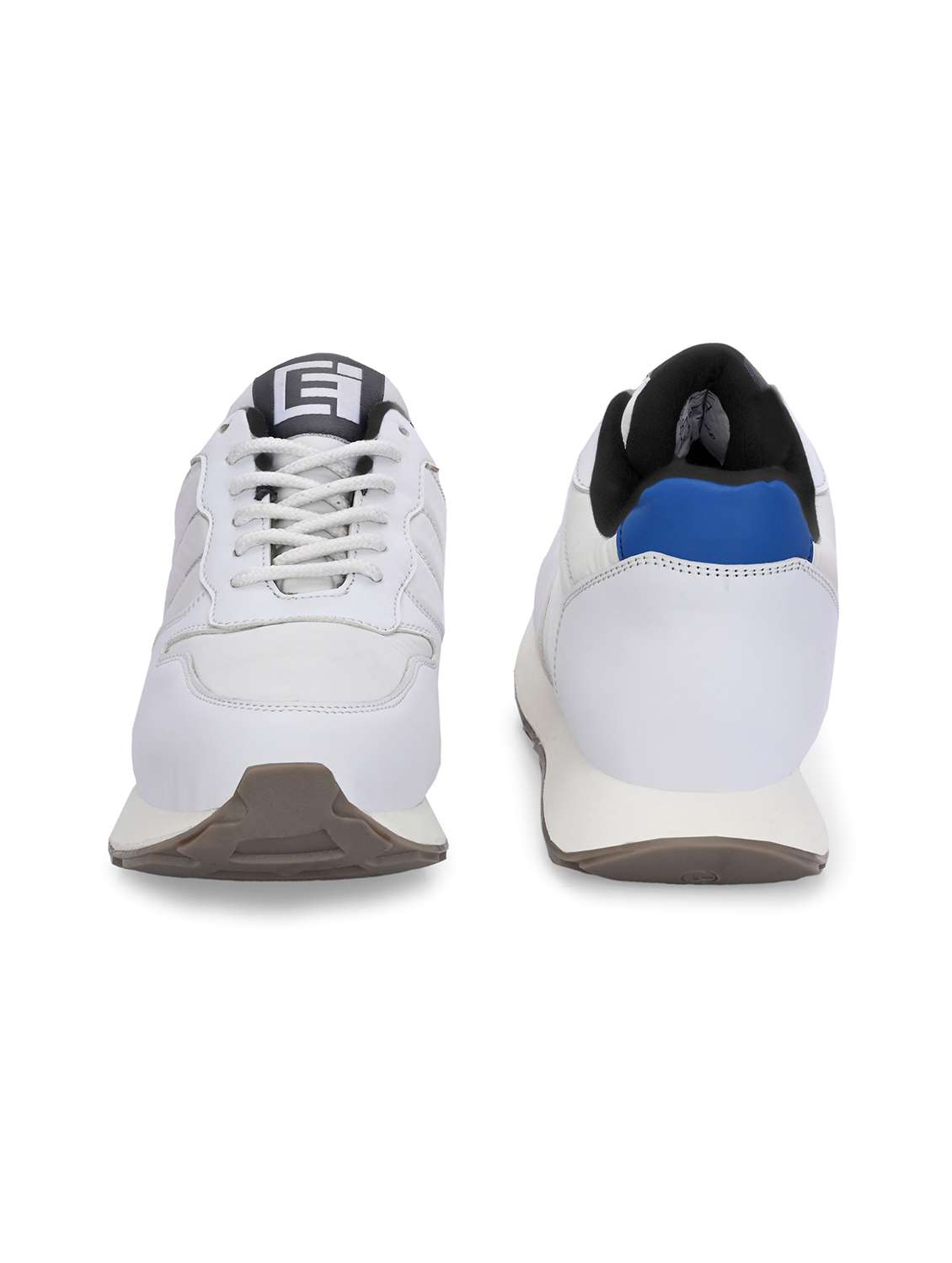 men white lace up sneaker - 21545425 -  Standard Image - 4